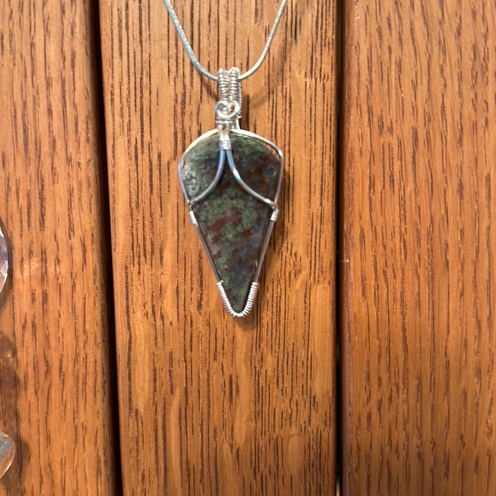 Moss Agate pendant